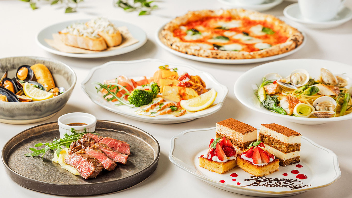 パーティーコース一覧｜PIZZA SALVATORE CUOMO 四谷 【公式】ネット